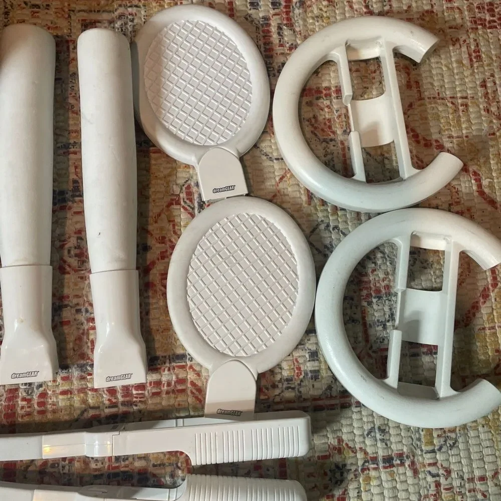 HUGE Nintendo Wii Console Bundle Lot With Wii SPORTS Game! Tested